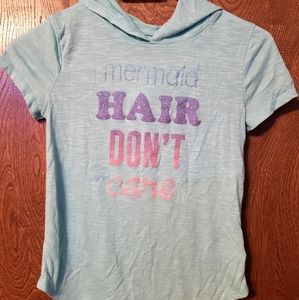 Mermaid Hair, Dont care Tshirt with hoodie
